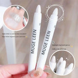 Boxtoday Glitter Highlighter Pen Pearlescent Lying Silkworm Pencil Waterproof Long-lasting Brightening Eyes Stick White Silver Eye Makeup