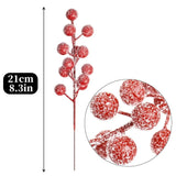 Boxtoday Faux Christmas Tree Pendant Festive 10Pcs Artificial Wreath Gift Vibrant Holly Berries for Indoor Use