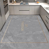 Boxtoday Modern Anti-Fouling Carpet for Kitchen and Bathroom, Waterproof, Light, Luxury, PVC, Living Room, Decoration, Carpets, Home,