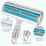 Boxtoday Pet Hair Remover Roller - Dog & Cat Fur Remover with Self-Cleaning Base - Efficient Animal Hair Removal Tool - Perfect for Furni