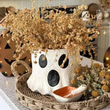 Boxtoday Halloween Snack Bucket not the cutest ghost bucket with sugar then trick or treat bucket, flower pot, candy bowl, Event & Party