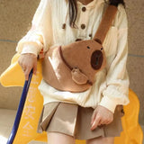 Boxtoday Gift Capybara Crossbody Bag