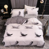 Boxtoday  Nordic Duvet Cover 220x240 Pillowcase 3Pcs,Bedding Set,King Size  Quilt Cover 229x260,200x200 Bed Cover,Blanket Cover 135x200