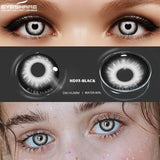 Boxtoday Cosplay Contact Lenses for Eyes Anime Cosplay Colored Lenses Black Blue Multicolored Lenses Contact Lens Beauty Makeup