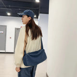 Boxtoday Gift Belt Denim Women's Bag  New Jeans Messenger Bag Y2K Shoulder Bag Cowboy Eco Bag Korean Shopping Satchels Canvas Handbags Ins