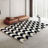 Boxtoday Modern Irregular Decorative Living Room Carpet French Style Bedroom Bedside Plush Mats Cloakroom Anti-slip Rugs Ковер Tapis 러그