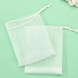 Boxtoday 10/20PCS Soap Foaming Net Portable Mesh Soap Bag Body Wash Soap Foaming Net Bag Bathroom Soap Exfoliating Mesh Bags For Shower