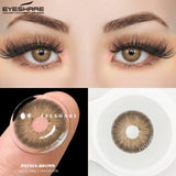 Boxtoday Color Contact Lenses 1Pair Colored Contacts for Eyes Brown Eyes Lenses Yearly Colorful Makeup Green Eyes Contacts Lens