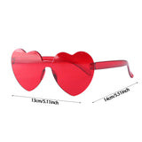 Boxtoday New Love Heart Shaped Glasses Headband Valentines Day Gifts Marrige Wedding Bachelor Party Decoration Hair Accessories