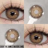 Boxtoday  2pcs Myopia Color Contact Lenses for Eyes Gray Pupils with Diopters Blue Eye Lenses Brown Natural Lenses Green Eye Lens