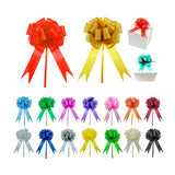 Boxtoday 30Pcs Pull Bows Gift Knot Ribbon DIY Wedding Gift Packaging Ribbons Crafts Home Birthday Party Christmas Decoration Celebrate