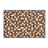 Boxtoday Plaid Retro Carpet Living Room Large Area Study Bedroom Bedside Soft Floor Mat Room Leisure Area Coffee Table Rug