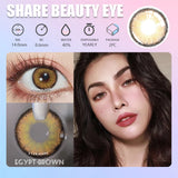 Boxtoday Color Contact Lenses For Eyes Blue Contact Lens Yearly Beautiful Pupil Makeup Colored Cosmetic Green Eye Contacts Lens