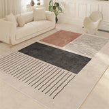 Boxtoday Modern Geometric Living Room Decoration Carpet, Bedroom, Bedside, Soft, Non-Slip, Leisure, Study, Cloakroom, Large Area Rug