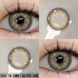 Boxtoday  2pcs Myopia Color Contact Lenses for Eyes Gray Pupils with Diopters Blue Eye Lenses Brown Natural Lenses Green Eye Lens