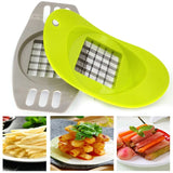 Boxtoday Stainless Steel Potato Cutter Vegetable Fruit Slicer Chopper Chipper Kitchen Accessories Tools Baking Potato Home Gadget Tools