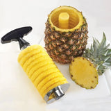 Boxtoday Pineapple Peeler Cutter Stainless Steel Convenient Spiral Pineapple Cutting Machine Fruit Peeling Corer Tool Kitchen Accessories