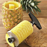 Boxtoday Pineapple Peeler Cutter Stainless Steel Convenient Spiral Pineapple Cutting Machine Fruit Peeling Corer Tool Kitchen Accessories