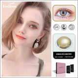 Boxtoday Color Lens Himalaya Contact Lenses For Eyes Colored Lenses Blue Brown Cosmetic Lenses Contact Lens Beauty Makeup