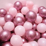 Boxtoday 21pcs Pink 40inch Number Foil Latex Balloons Happy Birthday Party Decorations Kids Girl Baby 1 2 3 4 5 6 7 8 9 Year Old Supplies