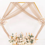 Boxtoday Wedding Arch Draping Fabric Ceremony Reception Ceiling Decorations Chiffon Sheer Fabric Curtains for Party Stage Bridal Shower