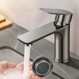 Boxtoday Bathroom Faucet 304 Stainless Steel Hot Cold Water Mixed Faucet for Basin Faucet Sink Tap Bathroom Mixer