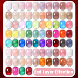 Boxtoday 10ml Blood Red Jelly Gel Nail Polish Halloween Nails Art Gel Polish Sheer Translucent Nail Gel for Winter Manicure