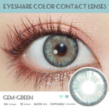 Boxtoday Natural Color Contact Lenses for Eyes 2pcs GEM Series Colored Lens Blue Pink Contact Lens Yearly Cosmetic Contact Lens