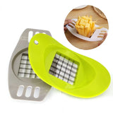 Boxtoday Stainless Steel Potato Cutter Vegetable Fruit Slicer Chopper Chipper Kitchen Accessories Tools Baking Potato Home Gadget Tools