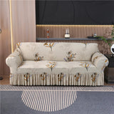 Boxtoday 2024 new floral Couch Cover Sofa Covers Washable Furniture Protector for Dogs Corner sofa skirt 1/2/3/4 seater sofa slipcovers