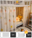 Boxtoday Bunk bed Gauze curtain Bed curtain mosquito net tent bedroom Student bed Blocking privacy blackout window