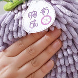 Boxtoday Chenille Hand Towels Wipe Hand Towel Ball with Hanging Loops for Kitchen Bathroom Quick Dry Soft Absorbent Microfiber Handball