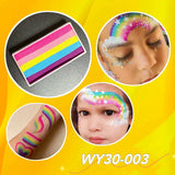 Boxtoday High Quality 20g 30g Splitcake Face Paint Body Art Painting Makeup Rainbow Split Cake Face Cosplay Holiday Make up