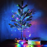 Boxtoday LED Fairy String Lights USB Copper Wire Starry String Light Strip Lamp Holiday Lighting Room Wedding Christmas Party Decoration.