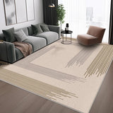 Boxtoday White Black Striped Carpet Minimalist Luxury Living Room Carpets Modern Art Home Decoration Rug Comfortable Soft Bedroom Rugs