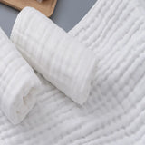 Boxtoday 1PCS Baby Rectangular Bath Towel 6-layer Gauze Super Soft Absorbent Face Towel 35*75