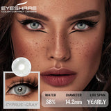 Boxtoday 1Pair Colored Contact Lenses for Eyes Brown Natural Eye Lenses Gray Contacts Green Lenses Fashion Blue Lenses Yearly