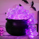 Boxtoday DIY Bubbling Cauldron Set Halloween Decorations Indoor ,Black Plastic Bowl Decoration for Home Kitchen Room Party Table