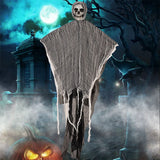 Boxtoday Halloween Hanging Ghost Scary Skull Gauze for Indoor Decoration Horror Party Outdoor Entrance House Decoration Props