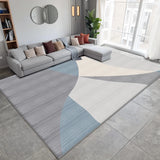 Boxtoday Minimalist Geometric Abstract Striped Carpet Comfortable Easy Clean Large Area Living Room Carpets Luxury Bedroom Decorative Rug