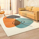 Boxtoday Nordic Abstract Living Room Carpet Modern Minimalist Bedroom Bedside Carpets Table Sofa Decoration Rug Home Balcony Floor Mats