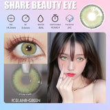 Boxtoday Color Contact Lenses For Eyes Blue Contact Lens Yearly Beautiful Pupil Makeup Colored Cosmetic Green Eye Contacts Lens