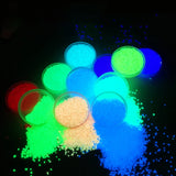 Boxtoday 50g Fluorescent luminous Particles DIY Party Decoration Pigment Bright Gravel Noctilucent Sand Glowing In The Dark Sand Powder