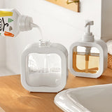 Boxtoday 300/500ml Bathroom Soap Dispensers Refillable Lotion Shampoo Shower Gel Holder Portable Travel Dispenser Empty Bath Pump Bottle