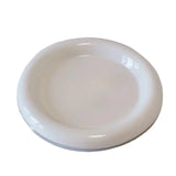 Boxtoday Ceramic Plate Dish White Tableware Porcelain Jewelry Holder Snack Plate Snack Dish Round Tray Display Oragnizer Holder