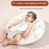 Boxtoday Baby Anti Spitting Slope Pad Anti OverflowChoking Slope Newborn Lying Down Feeding Artifact CushionNursingComfort Feeding Pillow