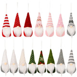 Boxtoday 3Pcs/lot Christmas Gnome Elf Doll Pendant Merry Christmas Decorations for Home Xmas Tree Ornament Navidad Natal New Year