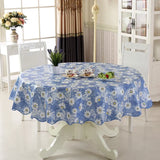 Boxtoday Table Cloth  Waterproof   Oil Round cloth Flower PVC cloth Home Kitchen Dining