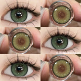 Boxtoday 1pair New Color Contact Lenses for Eyes Natural Blue Eye Lenses Purple Lenses Gray Eye Contacts Brown Eye Lens Yearly