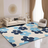 Boxtoday Bright Flowers Decoration Living Room Carpet Cloakroom Bedroom Bedside Soft Mat Printed Coffee Tables Plush Rug Ковер Tapis 러그